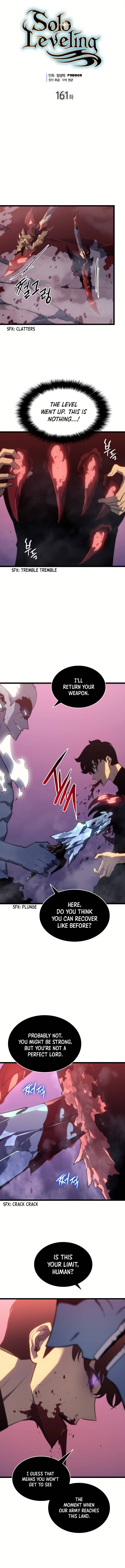 Solo Leveling Manga chapter 161