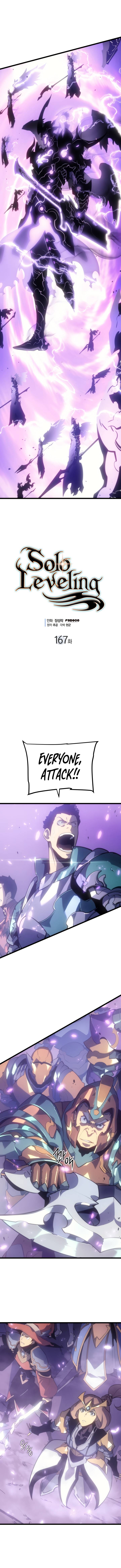 Solo Leveling Manga chapter 167