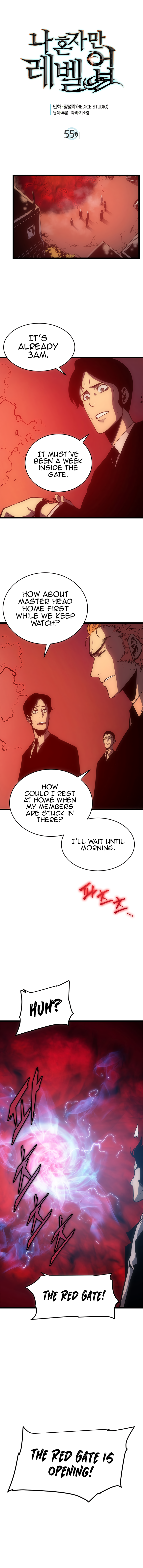 Solo Leveling Manga chapter 55