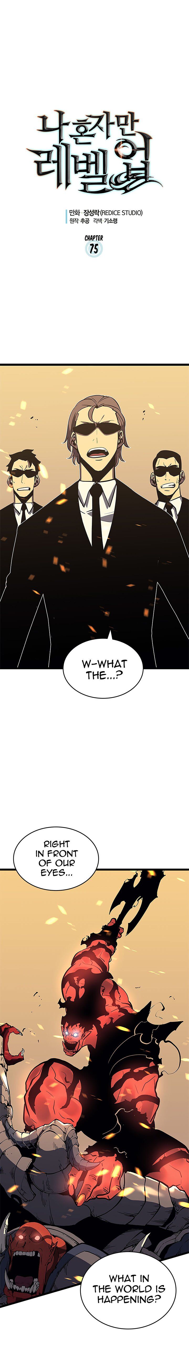 Solo Leveling Manga chapter 75